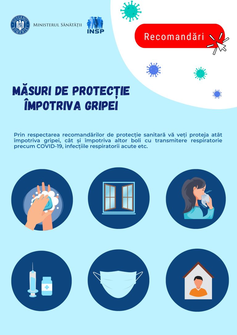 INSP-Masuri de protectie impotriva gripei