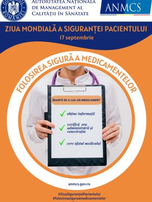 Poster - ziua mondiala a sigurantei pacientilor 2022